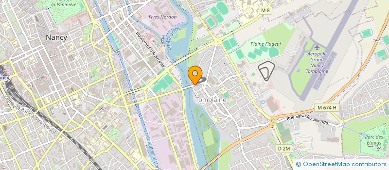 localisation de l'entreprise INDIVISION JEANMAIRE  TOMBLAINE