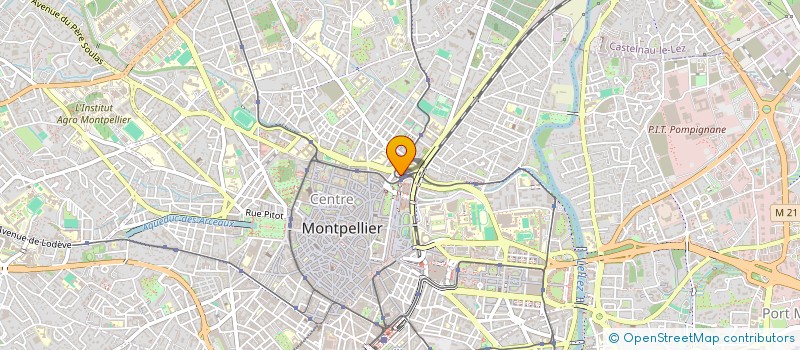 localisation de l'entreprise INDIVISION JEANMONOD PHILIPPE ET ANNE-MARIE à MONTPELLIER