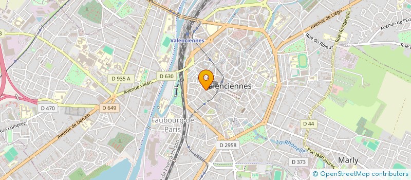 localisation de l'entreprise INDIVISION JEANNE ENZO à VALENCIENNES