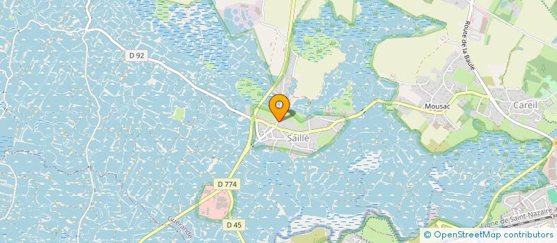 localisation de l'entreprise INDIVISION JEANNE HERVY  GUERANDE