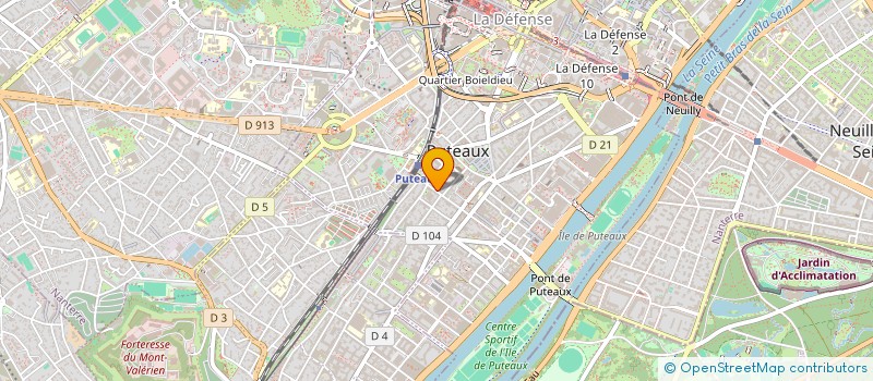 localisation de l'entreprise INDIVISION JEFFREY & LAUREN BOUAZIZ  PUTEAUX