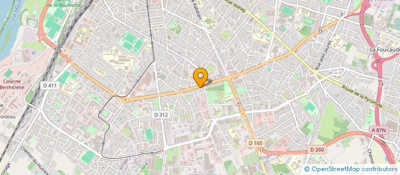 localisation de l'entreprise INDIVISION JEGU ET BAUDRY à ANGERS