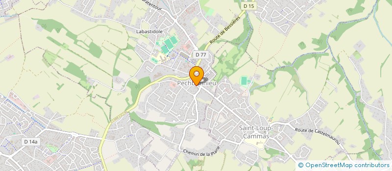 localisation de l'entreprise INDIVISION JEREMIE VALLERIN  PECHBONNIEU