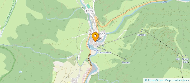 localisation de l'entreprise INDIVISION JEUCK  VAL-CENIS