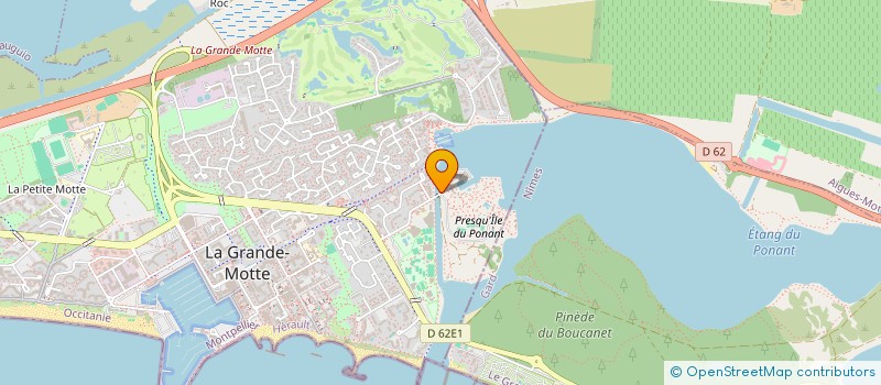 localisation de l'entreprise INDIVISION JEUNE THIBAUT ET LAMBALOT ANAIS  LA GRANDE-MOTTE