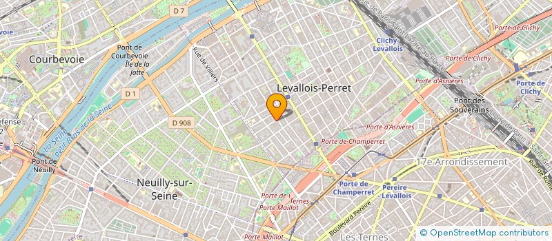 localisation de l'entreprise INDIVISION JI-BROUTIN à LEVALLOIS-PERRET