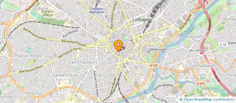 localisation de l'entreprise INDIVISION JIAT-CAMALY à LIMOGES