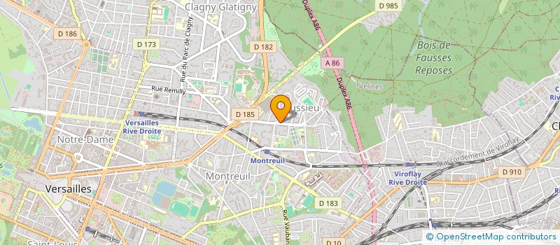 localisation de l'entreprise INDIVISION JOBERT à VERSAILLES