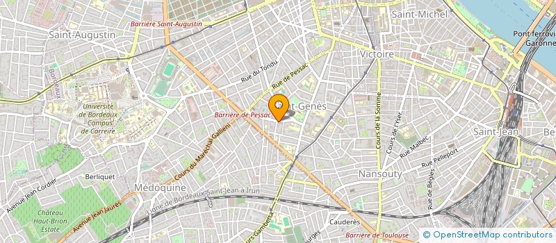 localisation de l'entreprise INDIVISION JOCHMANS SEBASTIEN ET SANDRINE  BORDEAUX