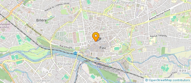 localisation de l'entreprise INDIVISION JOCQZ SASSUS à PAU