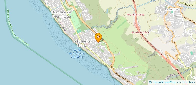 localisation de l'entreprise INDIVISION JOELLE BERTIL ALEXANDRE VIDAL  SAINT-PAUL