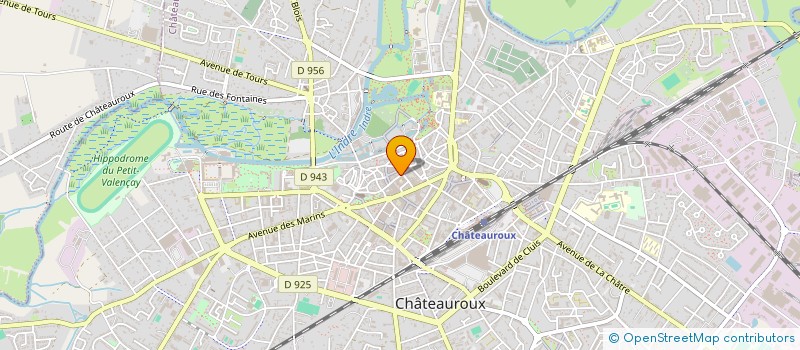 localisation de l'entreprise INDIVISION JOFFE à CHATEAUROUX