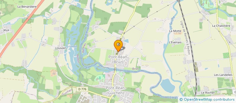 localisation de l'entreprise INDIVISION JOLIVET MAYOL  BRUZ