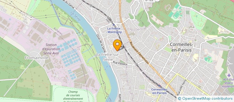 localisation de l'entreprise INDIVISION JOLLY  LA FRETTE-SUR-SEINE