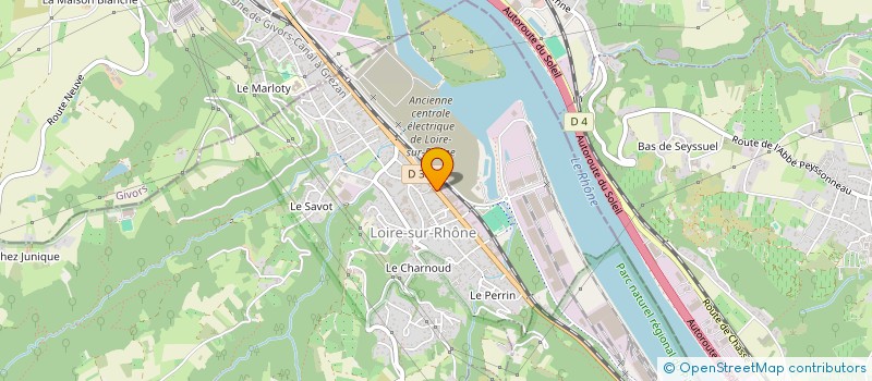 localisation de l'entreprise INDIVISION JOLY  LOIRE-SUR-RHONE