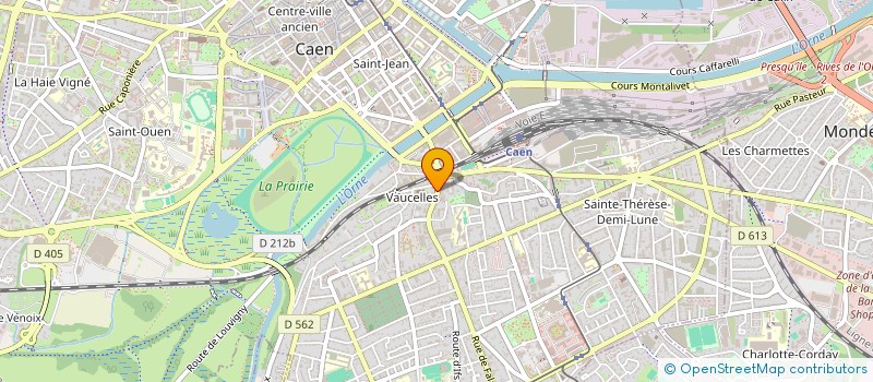 localisation de l'entreprise INDIVISION JOLY VICTOR ET LONGPRE CELINE à CAEN