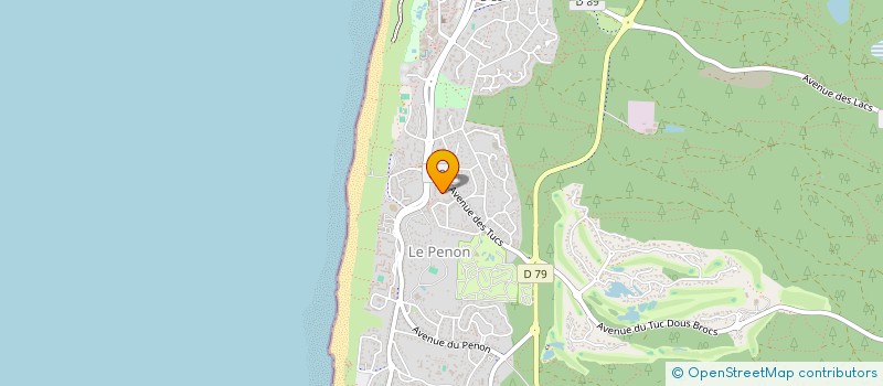 localisation de l'entreprise INDIVISION JONES MORGAN HJORT ANNE-SOFIE  SEIGNOSSE