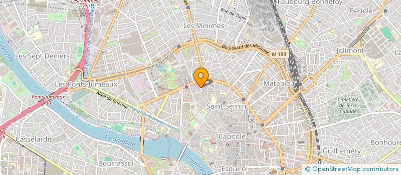 localisation de l'entreprise INDIVISION JORDAN BIREBENT ET MURIEL BIREBENT à TOULOUSE