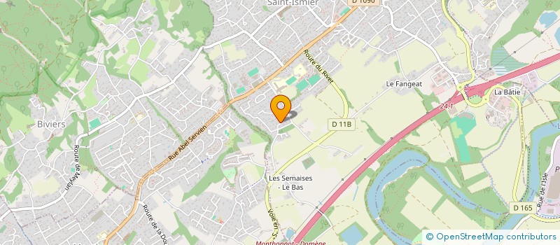 localisation de l'entreprise INDIVISION JORE à SAINT-ISMIER