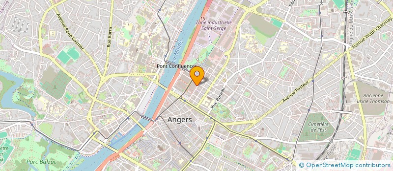 localisation de l'entreprise INDIVISION JOREAU à ANGERS