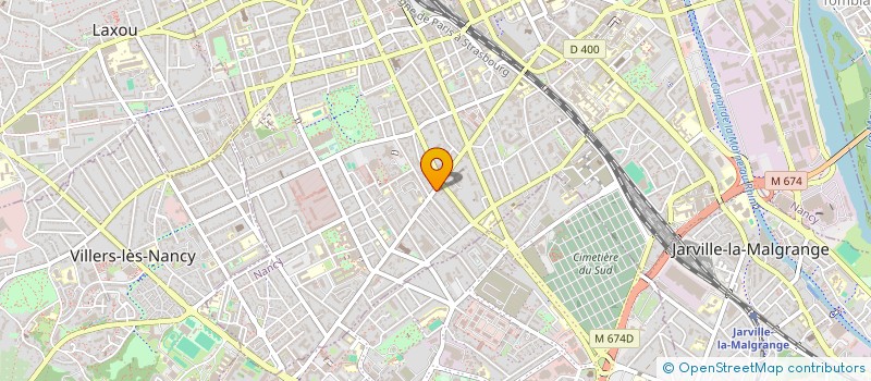 localisation de l'entreprise INDIVISION JORIGNE VOGELWEITH  NANCY