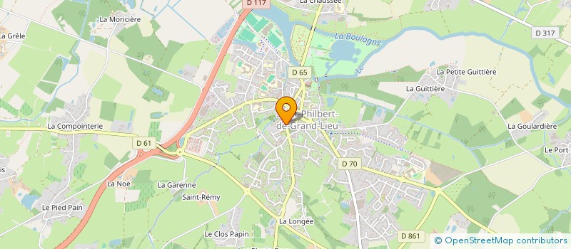 localisation de l'entreprise INDIVISION JOSNIN LMNP  SAINT-PHILBERT-DE-GRAND-LIEU