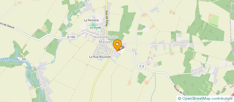 localisation de l'entreprise INDIVISION JOUAN CHRISTIAN ET REJANE à HUISSEAU-SUR-MAUVES
