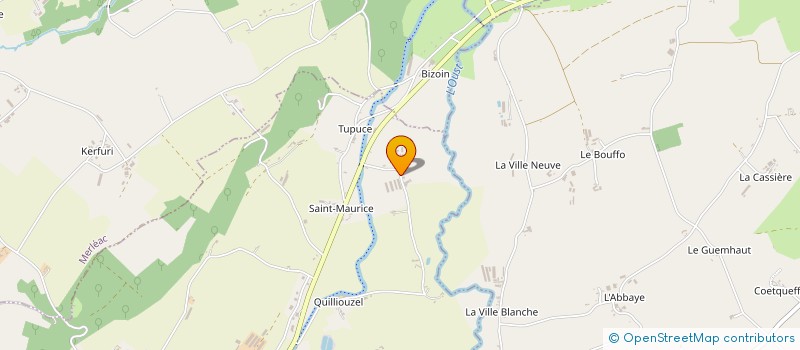 localisation de l'entreprise INDIVISION JOUAN HUBY à LE QUILLIO