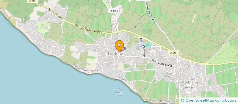 localisation de l'entreprise INDIVISION JOUANNY CHABERNAUD  SAINTE-MARIE-DE-RE