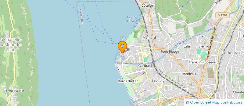 localisation de l'entreprise INDIVISION JOUBERT BARTHES  AIX-LES-BAINS