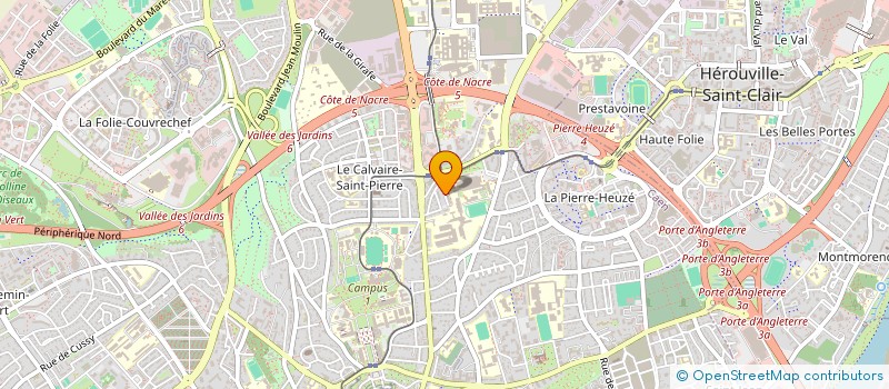 localisation de l'entreprise INDIVISION JOUIN DEMOUSTIER à CAEN