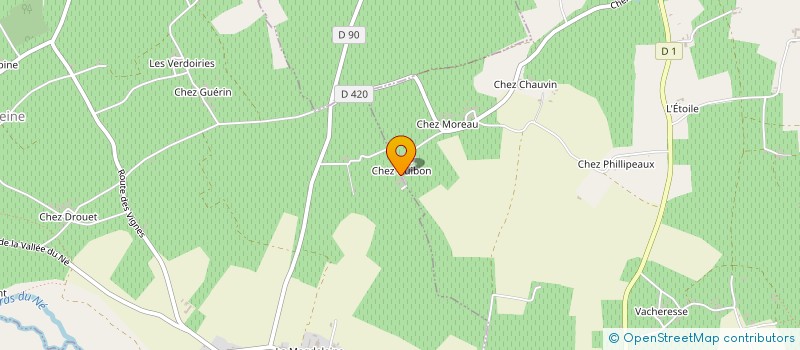 localisation de l'entreprise INDIVISION JOUMIER à CRITEUIL-LA-MAGDELEINE