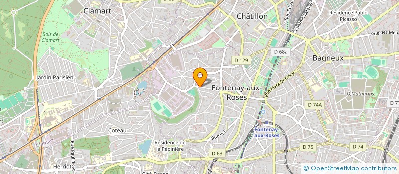 localisation de l'entreprise INDIVISION JOUNI CAGHASSI à FONTENAY-AUX-ROSES