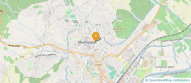 localisation de l'entreprise INDIVISION JOURDAN FALIP à MANOSQUE