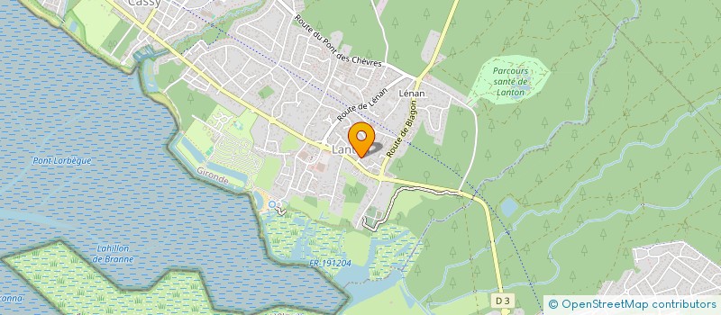 localisation de l'entreprise INDIVISION JUCHAULT  LANTON