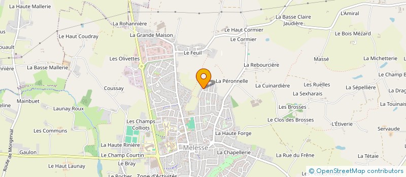 localisation de l'entreprise INDIVISION JUETTE  MELESSE