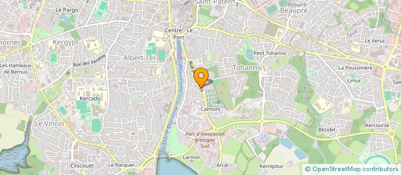 localisation de l'entreprise INDIVISION JUHEL LOUEUR DE FONDS à VANNES