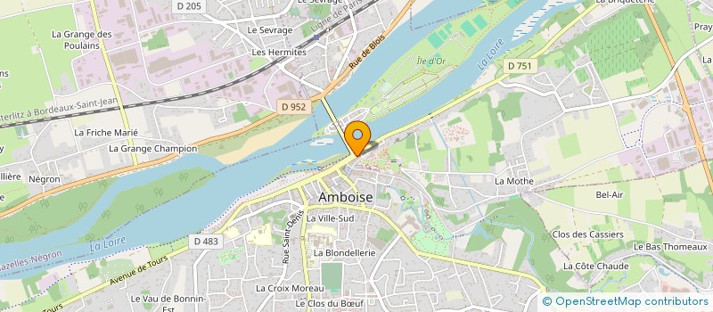 localisation de l'entreprise INDIVISION JULIEN  AMBOISE