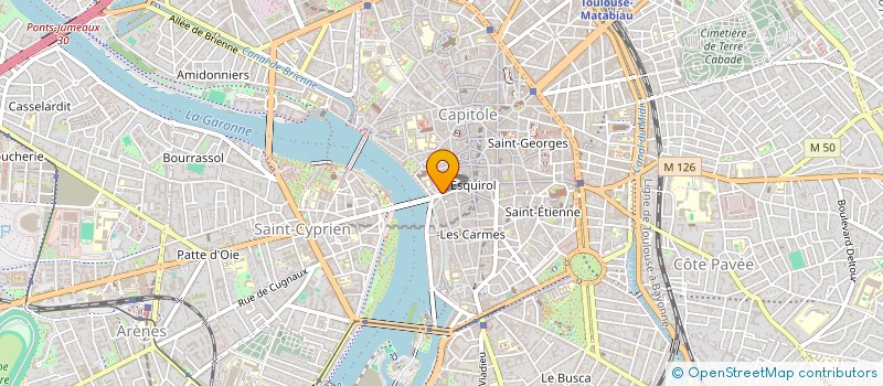 localisation de l'entreprise INDIVISION JULIEN CHARDON LAURIANE DUPONT  TOULOUSE