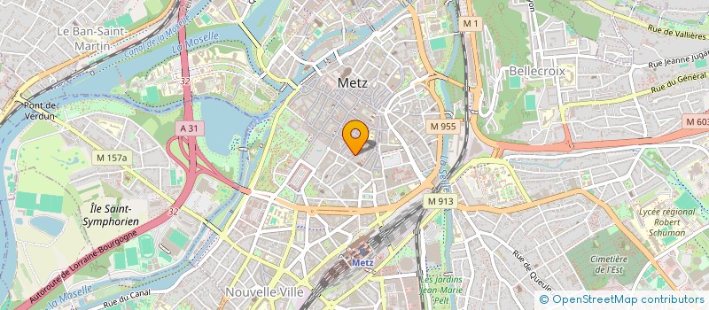 localisation de l'entreprise INDIVISION JULIEN LAHEURTE & SONIA ALOUI  METZ