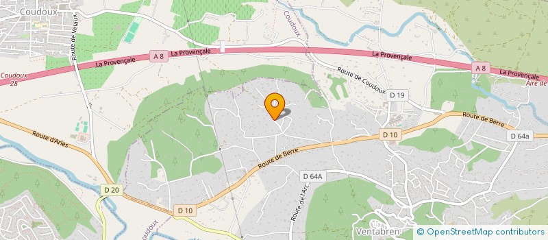 localisation de l'entreprise INDIVISION JULIEN & LAURENT ROUSTOUIL  VENTABREN