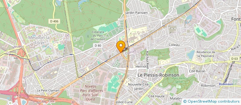 localisation de l'entreprise INDIVISION JULIENNE DUGUE à CLAMART