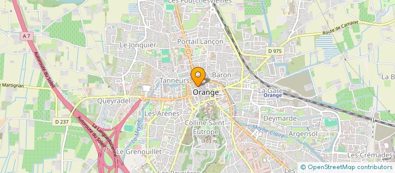 localisation de l'entreprise INDIVISION JULLIAN à ORANGE