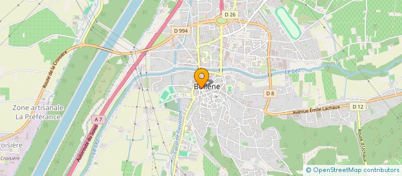 localisation de l'entreprise INDIVISION JULLIAN PAULE ET JEAN  BOLLENE