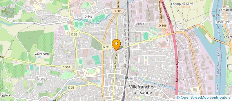 localisation de l'entreprise INDIVISION JULLIARD / ROGER  VILLEFRANCHE-SUR-SAONE