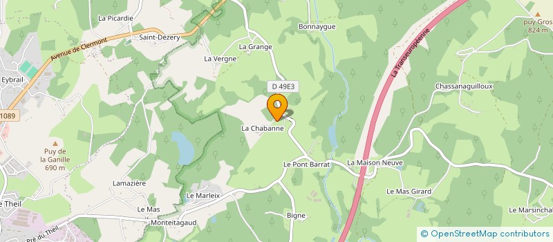 localisation de l'entreprise INDIVISION JUNDT  SAINT-FREJOUX