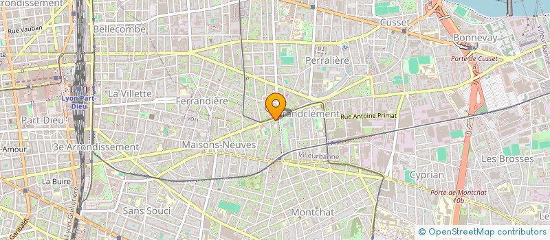 localisation de l'entreprise INDIVISION JUNG  VILLEURBANNE