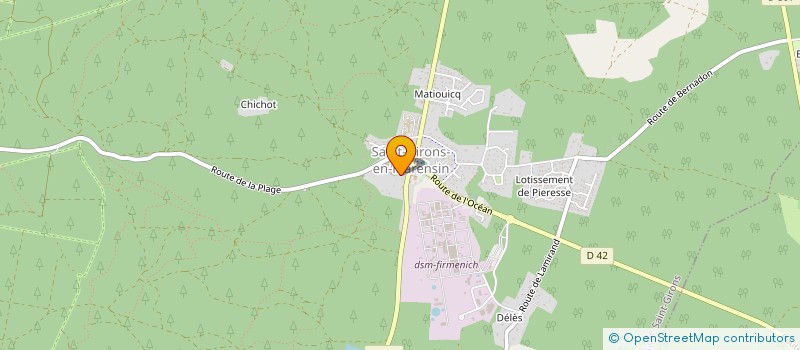 localisation de l'entreprise INDIVISION JUYON  VIELLE-SAINT-GIRONS