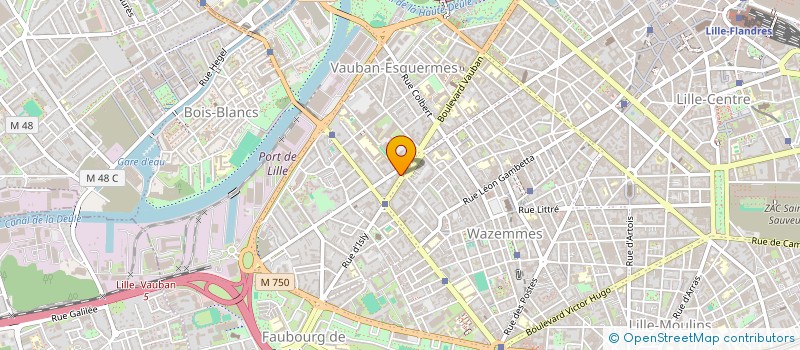 localisation de l'entreprise INDIVISION KABBAJ SEKKAT à LILLE