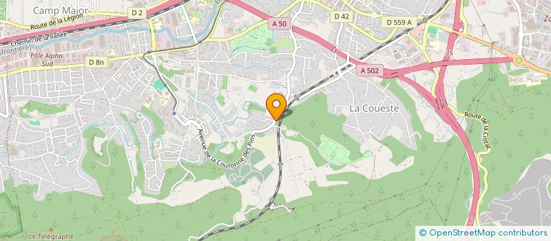 localisation de l'entreprise INDIVISION KACEM à AUBAGNE